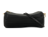Bracelet Pleated Shoulder Bag, &pound;650, Handbags, Black, Leather, Front view